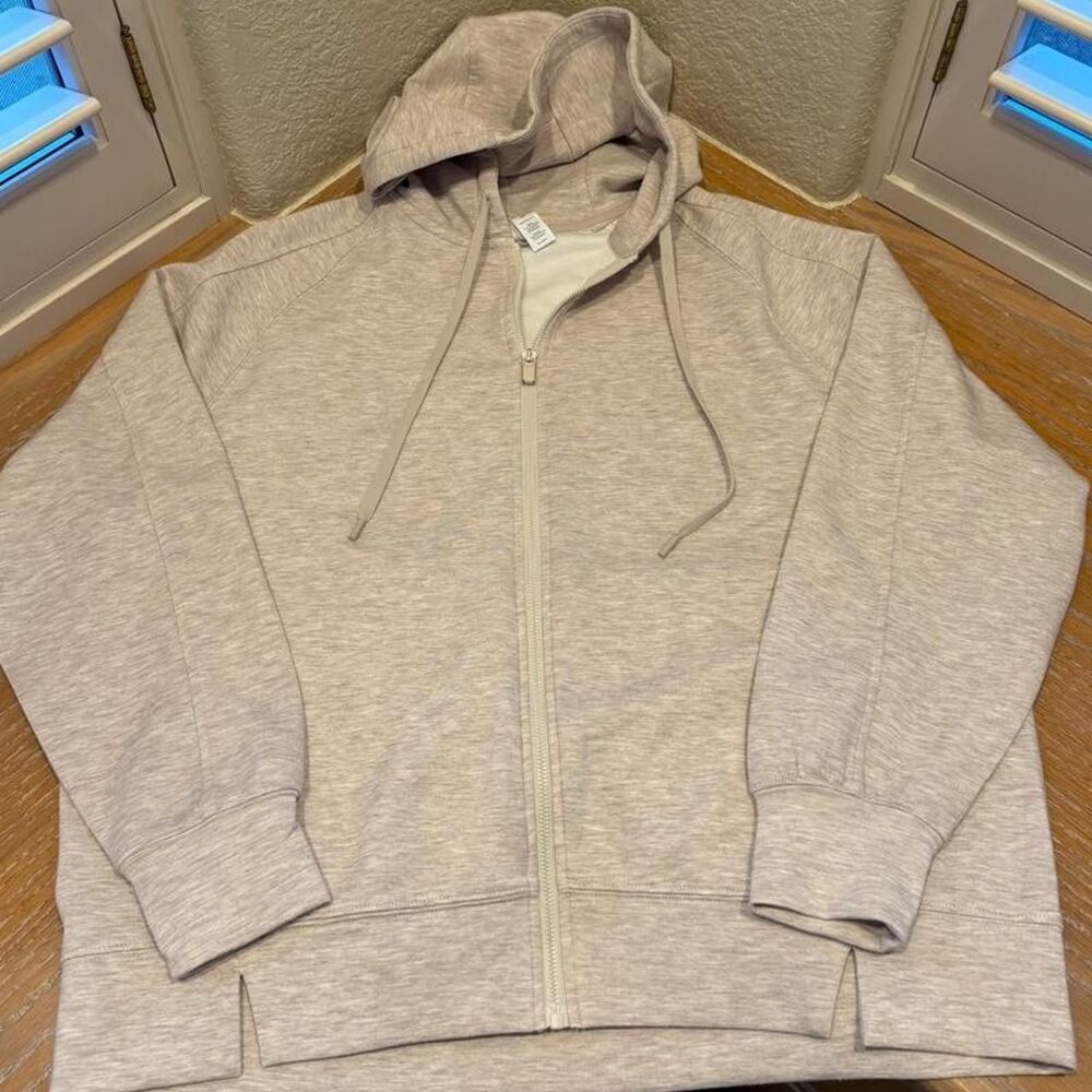 Yogalicious Oat Zip Up Hoodie
